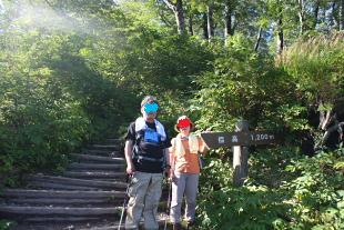 大山登山レポ( １)