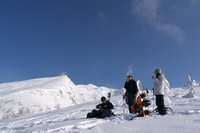 雪山散歩♪ 2012/01/22 22:47:21