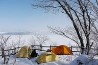ザック装備の原点　屈斜路湖 2012/03/12 21:54:42