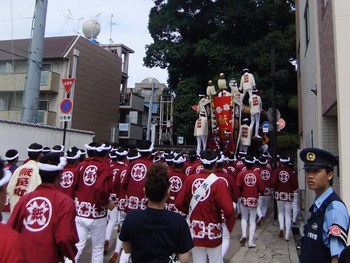 岸和田だんじり祭り 嵐を呼ぶ9連休2日目