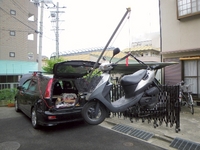 ハッチクレーン完成