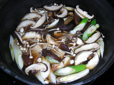 半乾燥野菜の煮込みうどん