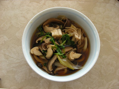 半乾燥野菜の煮込みうどん