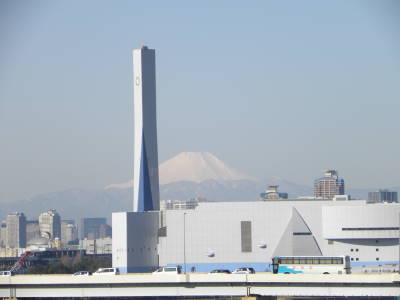 今朝の富士山