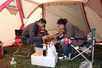 丸山県民サンビーチで焼き焼き～♪