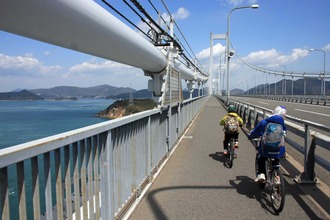 親子で、しまなみ海道サイクリングへ～♪