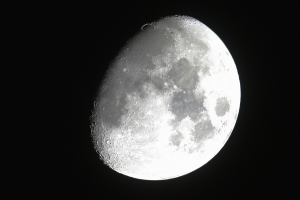 久しぶりの星見　月齢10のお月様～♪