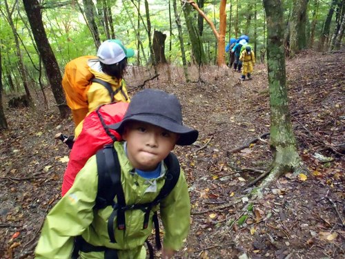 秋の縦走　三嶺～剣山　三嶺ヒュッテを目指して！