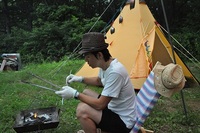 妙高笹ヶ峰キャンプ場　　　　（盆キャン２日目）