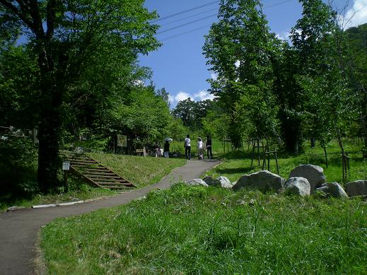 平湯キャンプ場④