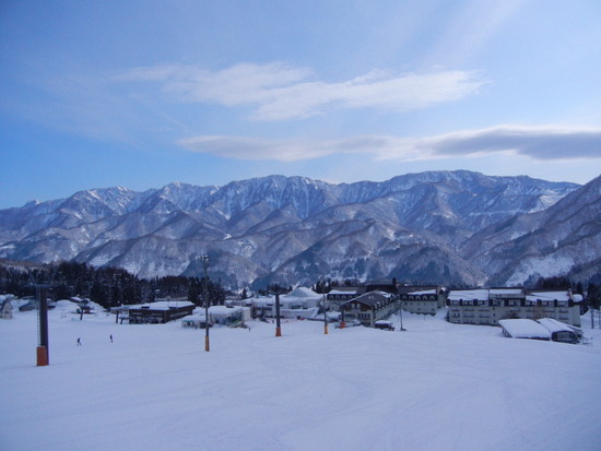 ＊嵐は去った＊はくのりでスキー③