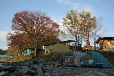 吉田材木店　秋空キャンプ