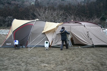 青野原雪中キャンプオフ　１