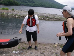 中禅寺湖　菖蒲ヶ浜キャンプ場　１