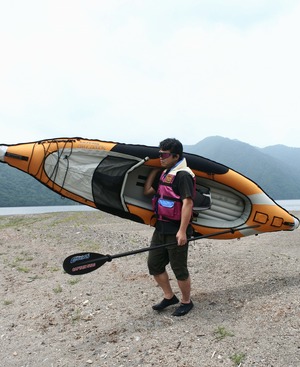 中禅寺湖　菖蒲ヶ浜キャンプ場　１