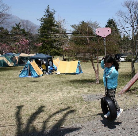 ふもとっぱらＧＷキャンプ　４　もちやキャンプ場