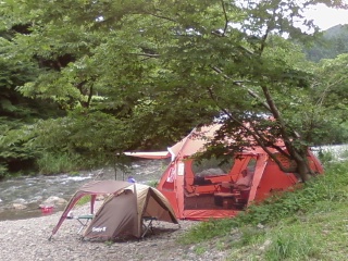 吉田さんのキャンプ場