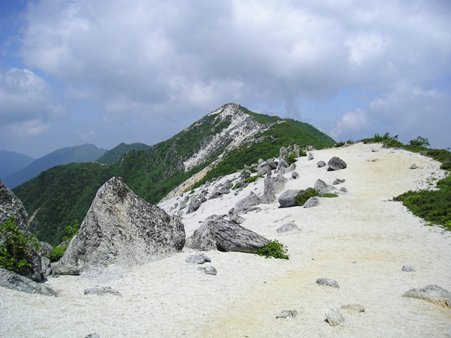 鳳凰山 薬師＆観音岳(単独日帰り)　07/07/28
