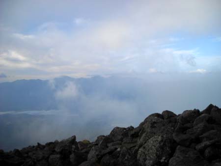 編笠山、権現岳(単独日帰り)　09/09/13