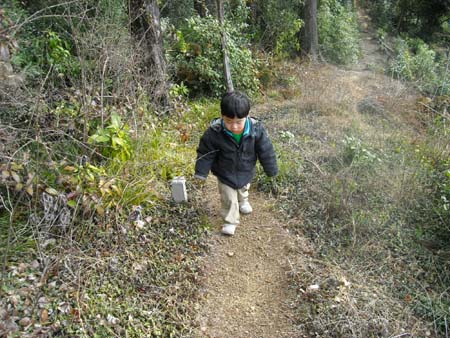 長男の山、、、七回戦(天覚山)　09/03/29
