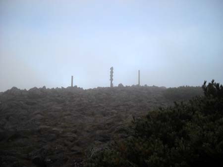 編笠山、権現岳(単独日帰り)　09/09/13