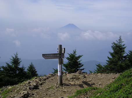 雲取山＆七ッ石山(単独日帰り)　08/08/02