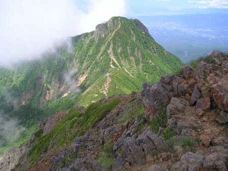 南八ヶ岳縦走(単独日帰り)　08/07/19