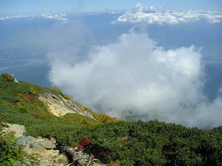 鳳凰山 地蔵＆観音岳(単独日帰り)　08/10/04