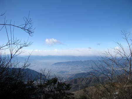 風邪を治しに大菩薩嶺 (山友と 日帰り)　10/12/25