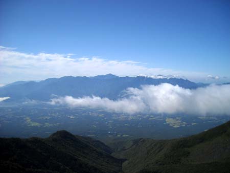 編笠山、権現岳(単独日帰り)　09/09/13
