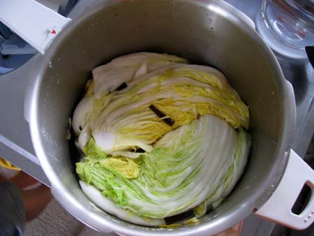 白菜の漬物。。。