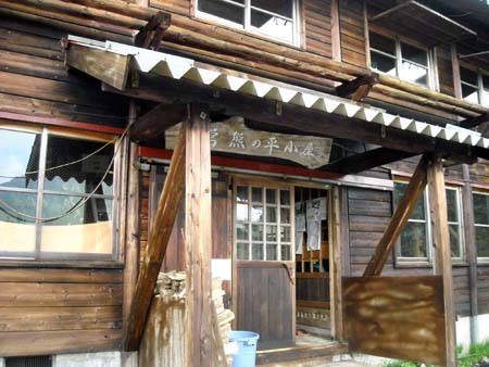 おおむね南ア縦断(単独 小屋素泊) 一日目 09/08/22