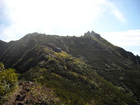 編笠山、権現岳(単独日帰り)　09/09/13