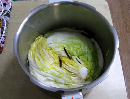 白菜の漬物。。。