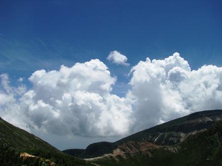 夏の雲。