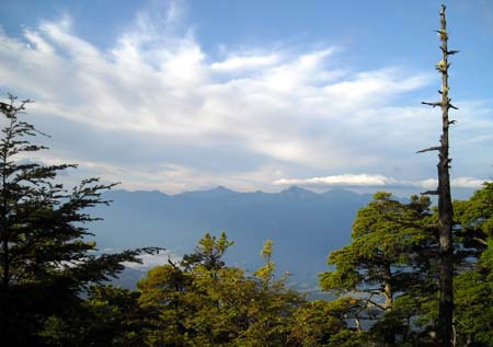 編笠山、権現岳(単独日帰り)　09/09/13
