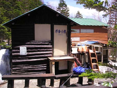 鳳凰山(単独小屋泊まり)　1日目　07/05/19