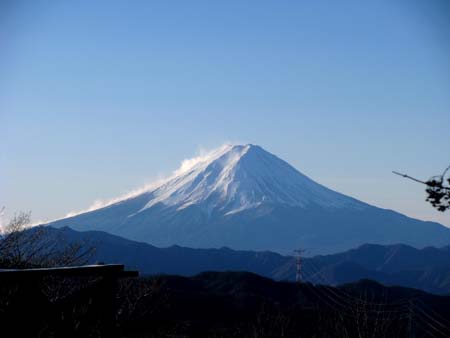 風邪を治しに大菩薩嶺 (山友と 日帰り)　10/12/25
