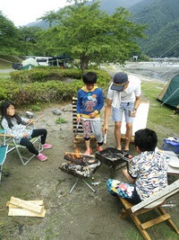粕川キャンプ　6月1日～2日