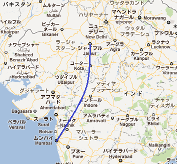 ⑨インドへ