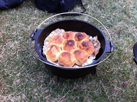 焼けました