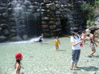 水遊び