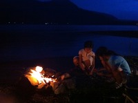真夏の焚火 2012/08/07 19:13:07