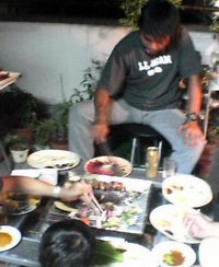 200508番外編2ベランダBBQ 2005/08/16 17:14:16
