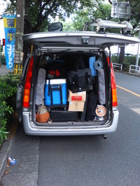 200507山梨・道志の森キャンプ場～1日目　出発～ 2005/07/21 11:41:00
