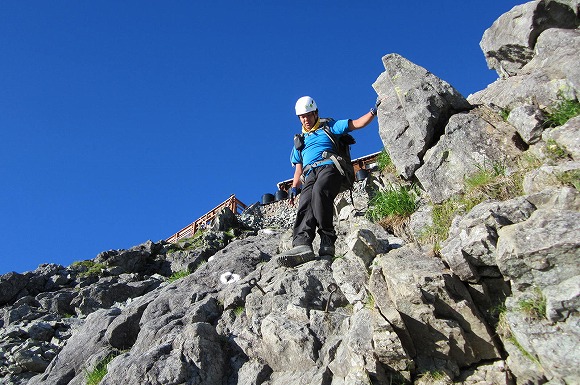 A blue sky in the north Alps  2012  ～其の二