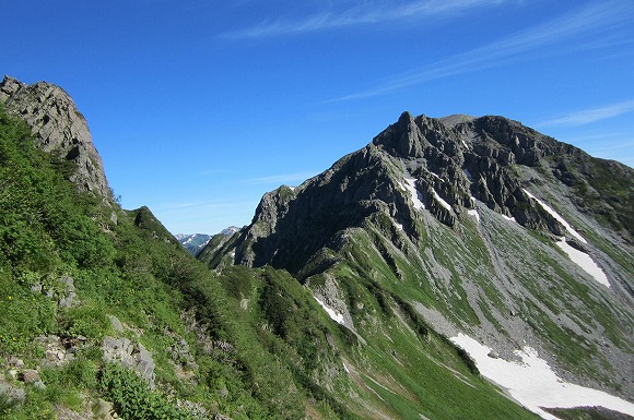 A blue sky in the north Alps  2012  ～其の二