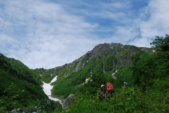 晴れ男達の北岳登山～No.2の頂目指して〔その１〕