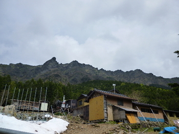 赤岳鉱泉　テント泊