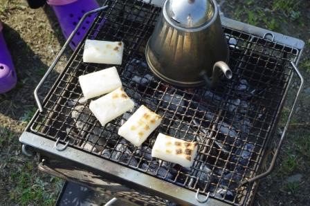散歩の後は、